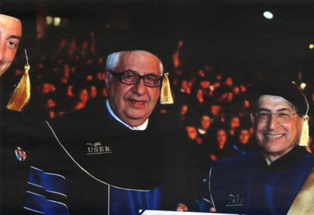 Usek Graduation H.E. Ambassador Dr. Gilbert R. Chagoury's USEK Commencement